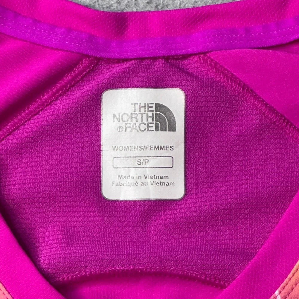 The North Face T-Shirt Womens S Pink FlashDry Short Sleeve Performance Running - Picture 3 of 9